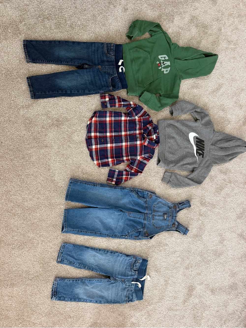2T Boys Baby Gap/Nike Clothing Lot – 7 Pieces